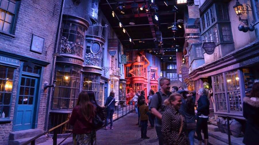 For this writer, it was both a dream come true and a dear diary moment witnessing the Wizarding World come alive while walking through Diagon Alley (pictured) and more at London’s WB studios