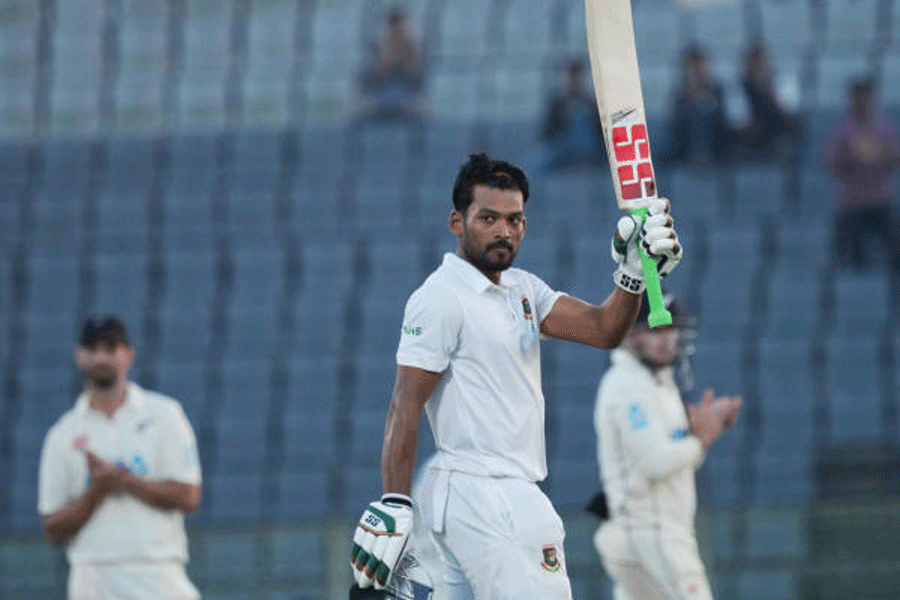 New Zealand | Captain Najmul Hossain Shanto Puts Bangladesh In ...