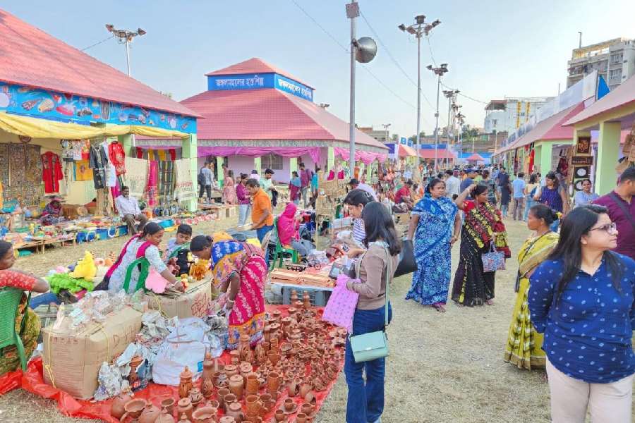 The fair has been organised by the micro, small and medium enterprises and textile department.