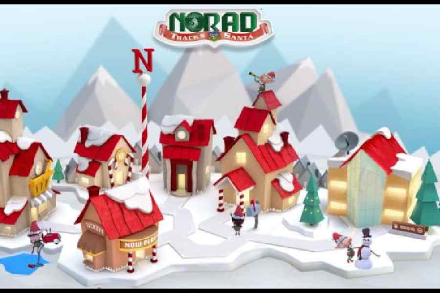 North American Aerospace Defense Command or NORAD has been running a Santa Claus 'tracker' since 1955