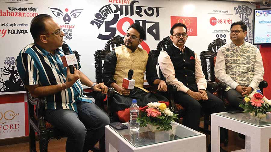(L to R) Arindam Sil, Satyam Roy Chowdhury, Subhadeep Chakraborty and Debasish Sen