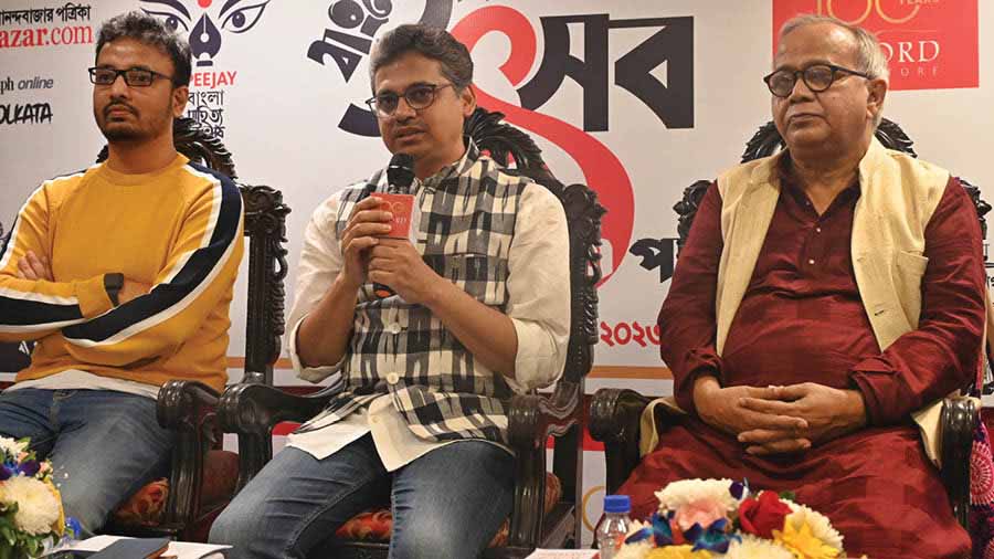 (L to R) Sadat Hossain, Subhankar Dey and Amar Mitra