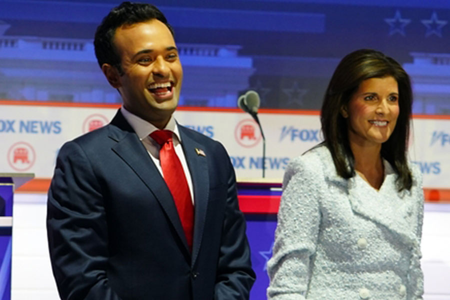 Nikki Haley Indian American Presidential Candidates Haley And Ramaswamy Qualify For Fourth