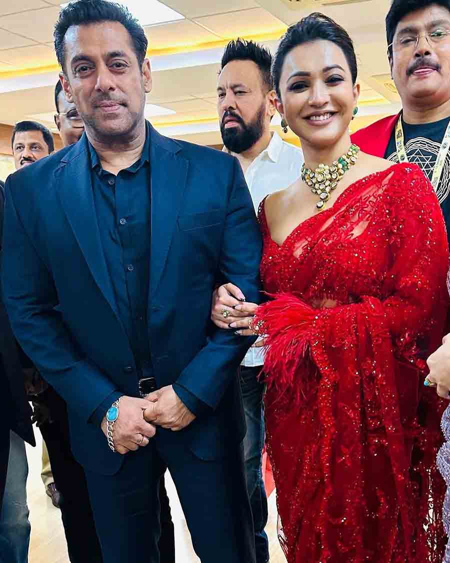 “Kitne Aye Kitne Gaye Par Tiger To Tiger hi Hai Aur Rahega Hamesha,” Koushani wrote alongside her pictures with Salman from the event.