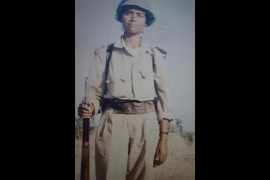 Anusuya Seethakka when she was a Naxalite