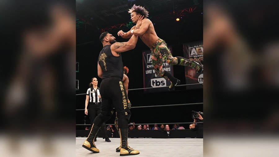 Singh wants to win a championship in AEW and make more history as an Indian athlete in the US