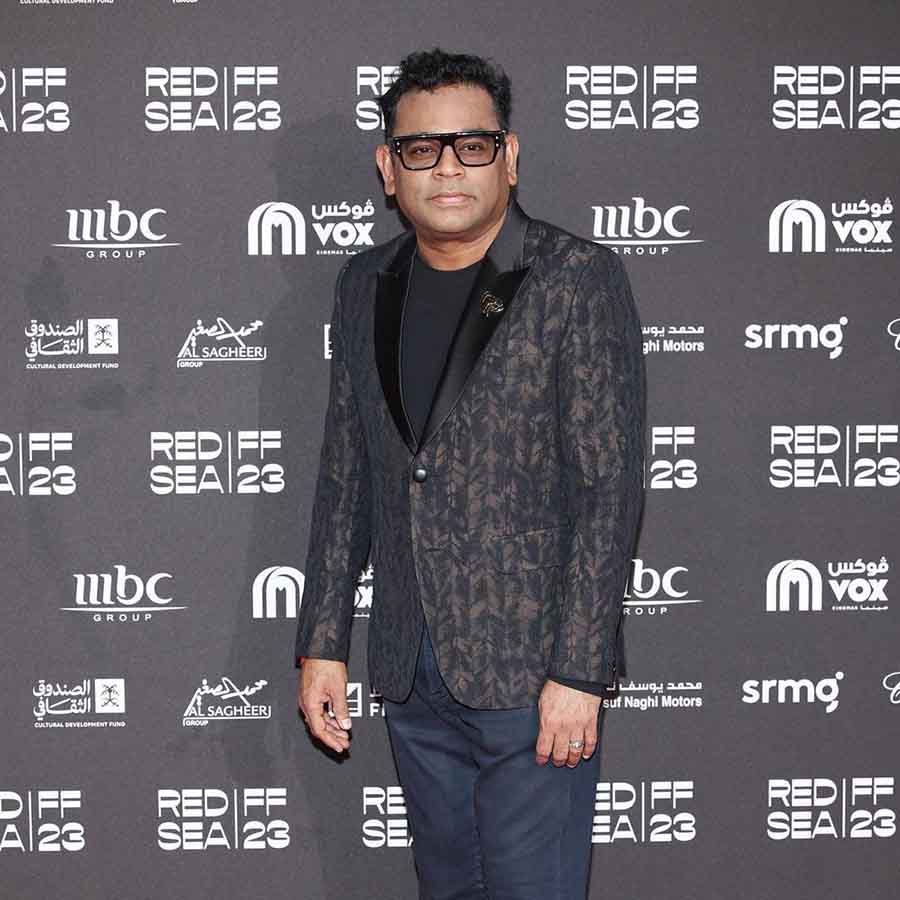 Oscar-winning music composer A.R. Rahman also graced the festival with his presence.