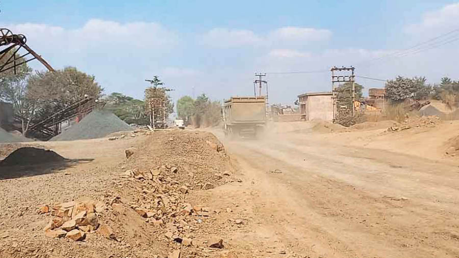 A land parcel of Deucha-Panchami where the coal mine will come up