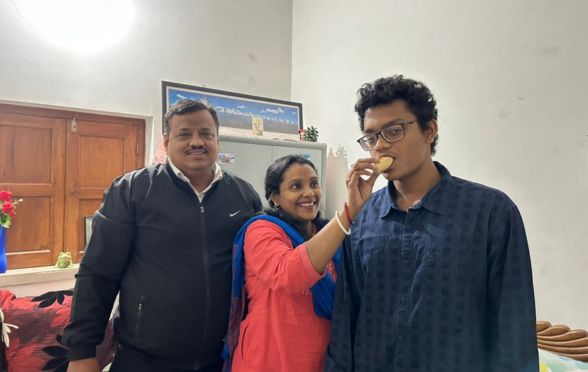 A student of St Thomas Church School, Howrah, Sagnik has proved his academic brilliance since he was a child