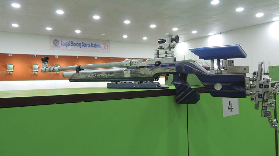 The fabled Walther LG 400 Anatomic air rifle