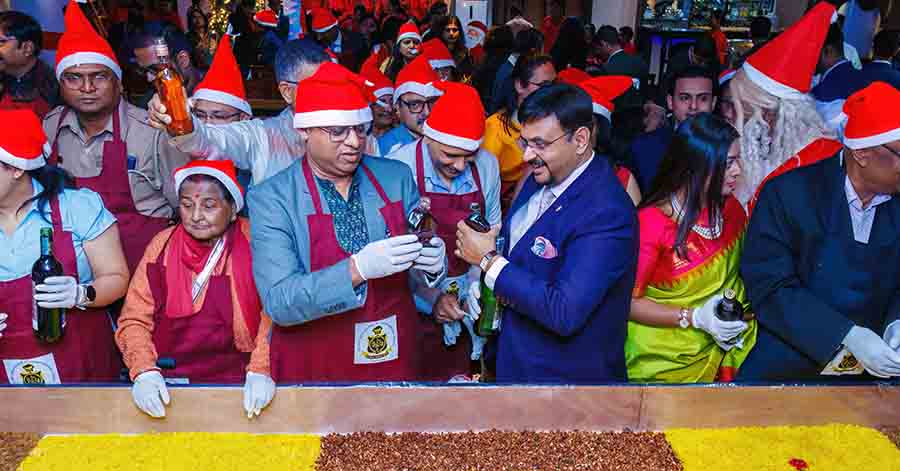 No celebrities, just champions: IHM Kolkata welcomed true heroes to the ultimate cake-mixing bash on December 12, at their Taratala campus 