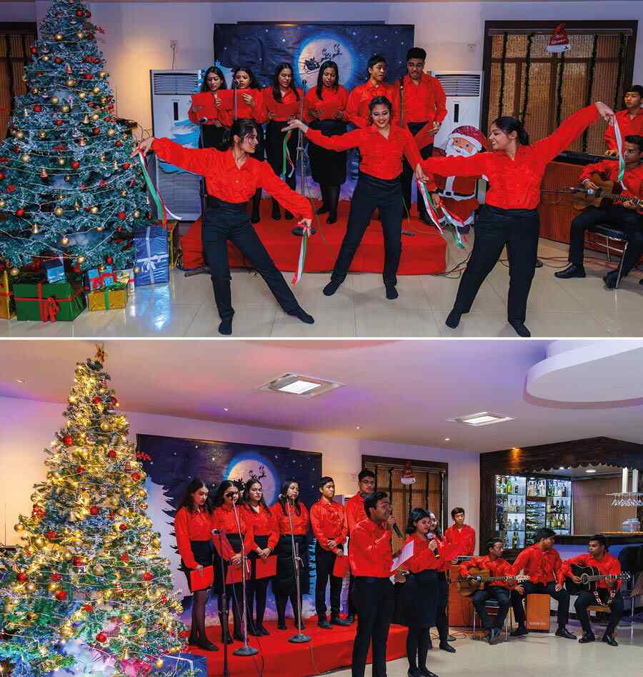 Festive harmony unleashed: IHM Kolkata’s Taratala Campus echoed with Christmas carols, kicking off the season of generosity, joy, and love