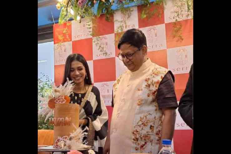 NDITA chief Debashis Sen with group director Kamalini Paul at the opening