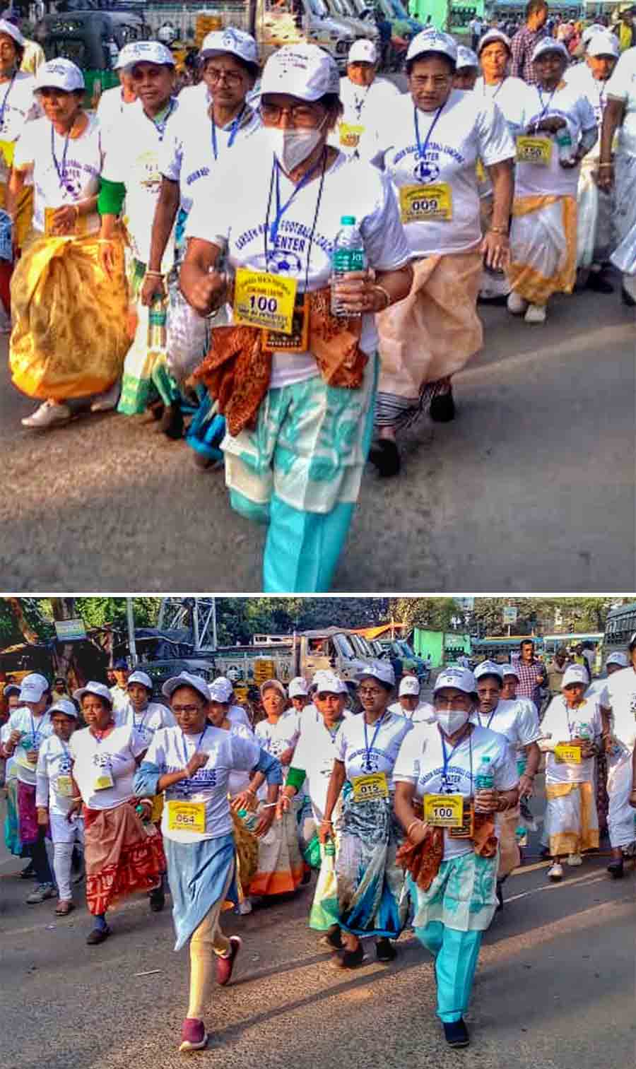 Garden Reach Football Coaching Centre held ‘All Bengal Walking Competition’ with senior citizens on Sunday  
