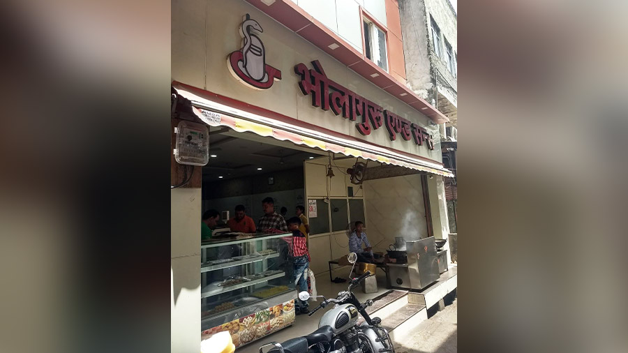 Bholaguru and Sons, at Satigate, serves delectable ghevar and feni