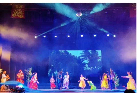 The musical interpretation of 'Panchatatva' left the audience with a resonating message on universal harmony and the eradication of social evils through genial fraternity.