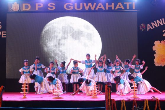 The students' acts unfolded like a captivating narrative, weaving together the triumph of India's Lunar Mission.