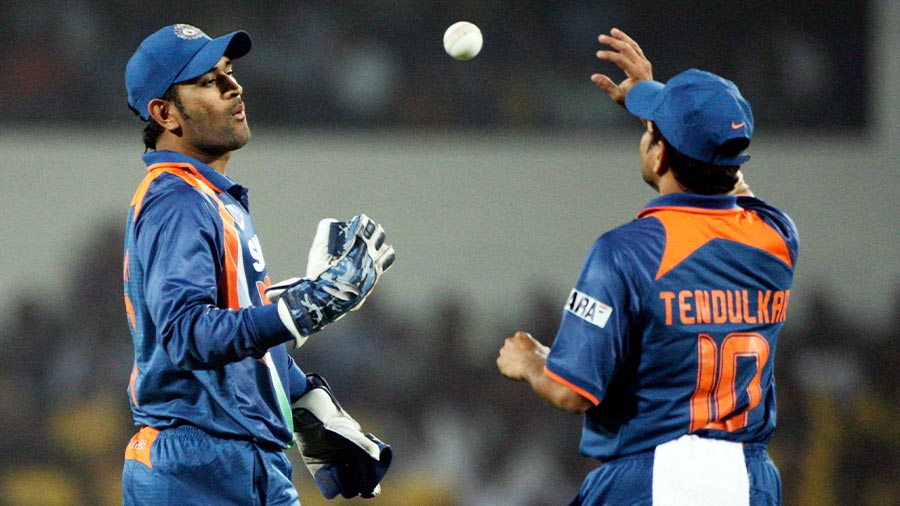 Dhoni and Sachin Tendulkar are the only Indian cricketers to have their respective jersey numbers retired