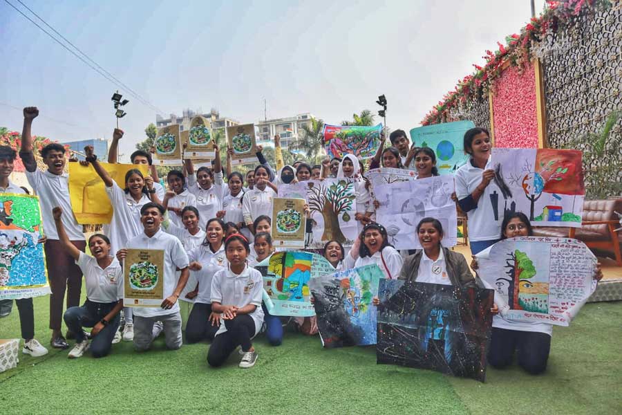 More than 40 children from 12 states including West Bengal on Tuesday marched in Salt Lake to launch the 'What Children Want', a flagship national level climate awareness programme by non-profit organisation (NGO) Child In Need Institute (CINI)