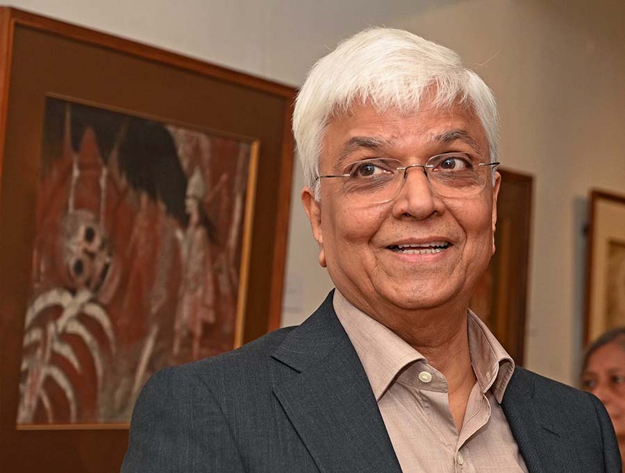 ‘Some of the works are excellent and it is always refreshing to see the works of masters such as Ganesh Pyne and the others. I especially like Arpita Singh’s paintings. I have been coming here (CIMA) for several years and am an art collector. I have got some of the best works from here and I missed some great works like ‘Sufi Saint’ by Manjit Bawa. But I keep coming back,’ said Pradeep Arora, managing director of Cotton Casuals India Pvt. Ltd