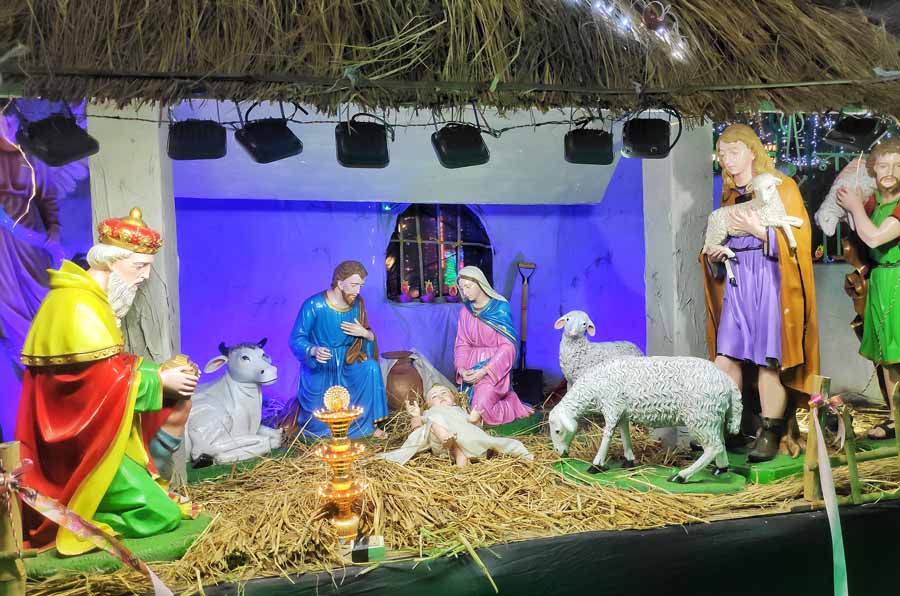 The celebrations at Allen Park would be incomplete without the iconic Nativity scene — the setting of Jesus’s birth