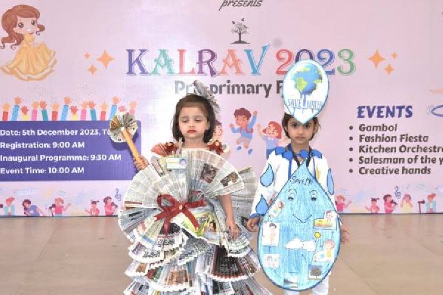 Kids take part in BDM International fest Kalrav