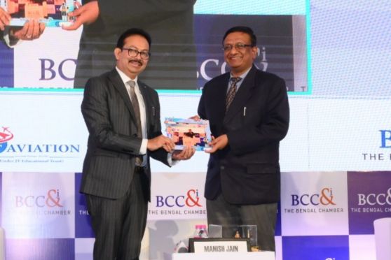 The Keynote Speaker, Manish Jain, IAS, Principal Secretary, Higher Education, Govt of West Bengal, was felicitated at the event.  