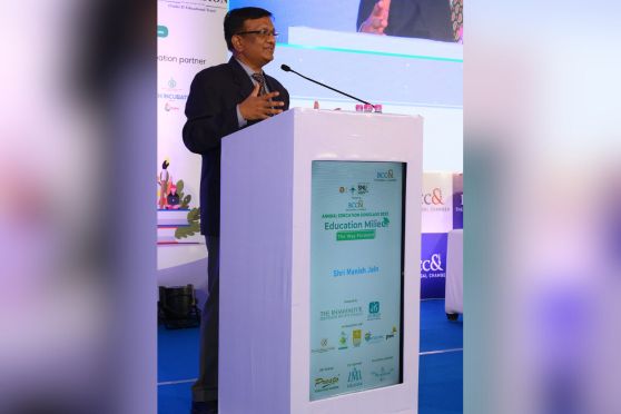 The Keynote Speaker, Manish Jain, IAS, Principal Secretary, Higher Education, Govt of West Bengal, challenged the status quo, envisioning a future where learning caters to the demands of the age. 