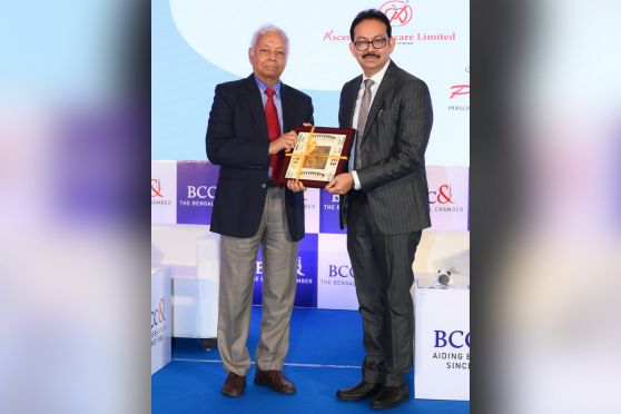 Professor Prafulla C Sarker, Vice Chancellor (Designate), Sheikh Hasina University of Science and Technology, Bangladesh, was felicitated at the conclave. s