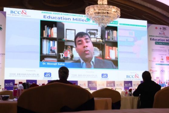 Dr Biswajit Saha, Director, CBSE, conducted a virtual session on the changing landscape in today’s school education sector.