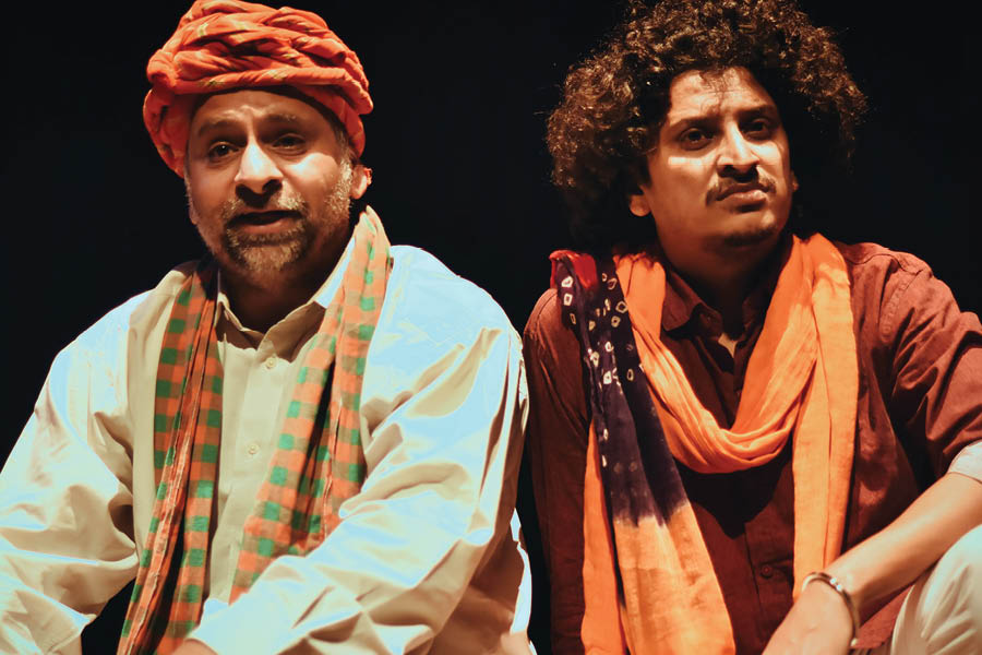 ‘Kharu Ka Khara Qissa’ was performed at the Academy of Fine Arts as part of the National Theatre Festival by Nandikar on December 20