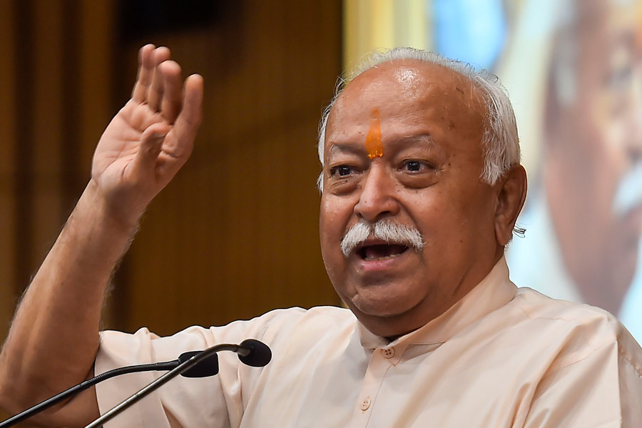 Mohan Bhagwat | Ram Lalla idol consecration a courageous work, happened ...