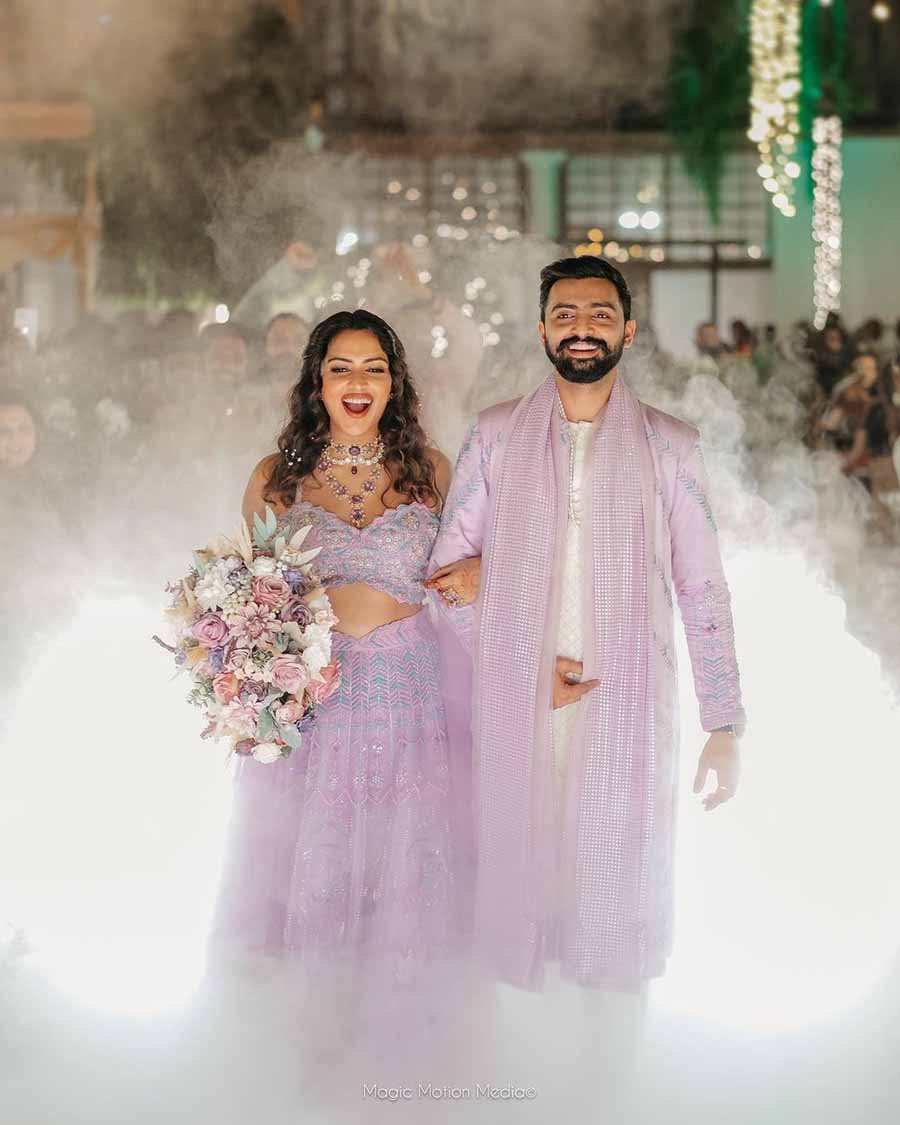 Happy Couple | Traditional wedding dresses, Traditional wedding, Indian  bride