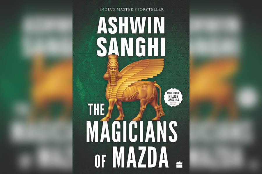 ‘The Magicians of Mazda’ is connected to the history of the Parsi community and their arrival in India