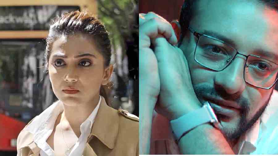 (L-R) Anindita Bose, Shaheb Bhattacherjee