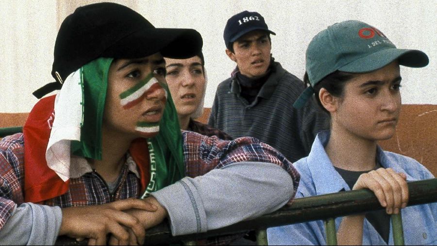 'Offside' (2006) is a story about a group of young female soccer fans trying to enter the stadium where the World Cup qualifying match between Bahrain and Iran was taking place on June 8, 2005. In Iran, women are prohibited from attending sports events. In the film, the girls all dresses up as men to enter the match. Jafar Panahi has been a true critic of the Iranian government due to its oppression against Iranian women. 