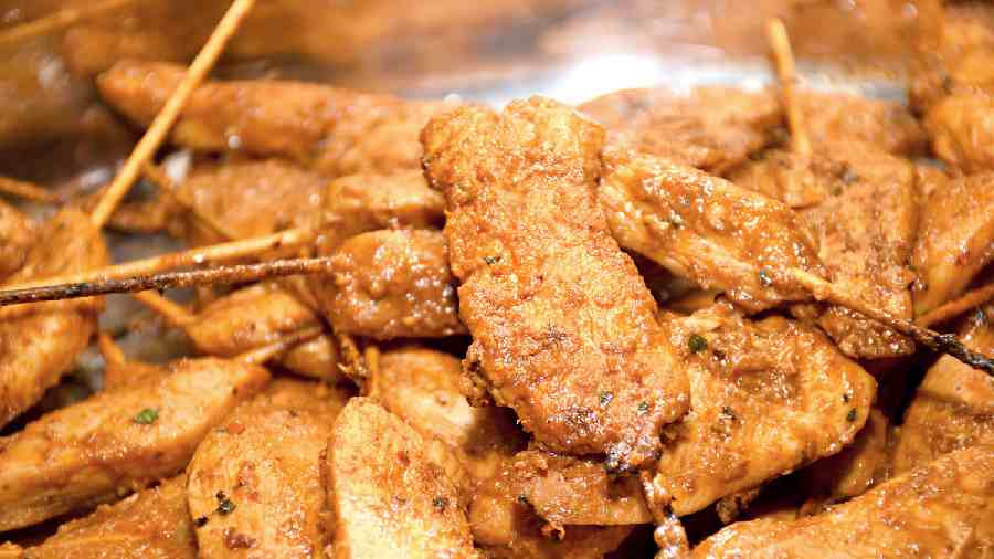 Chicken Thai Skewers