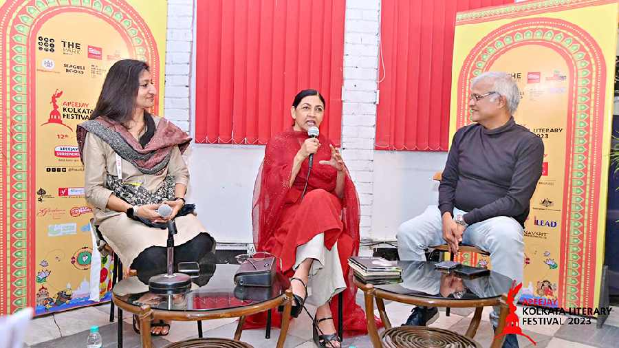 Actor Deepti Naval was back in the city with her memoir A Country Called Childhood