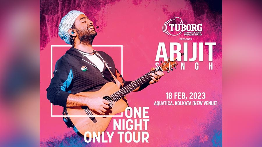 Singer Arijit Singh To Perform Live At Aquatica Kolkata - Telegraph India