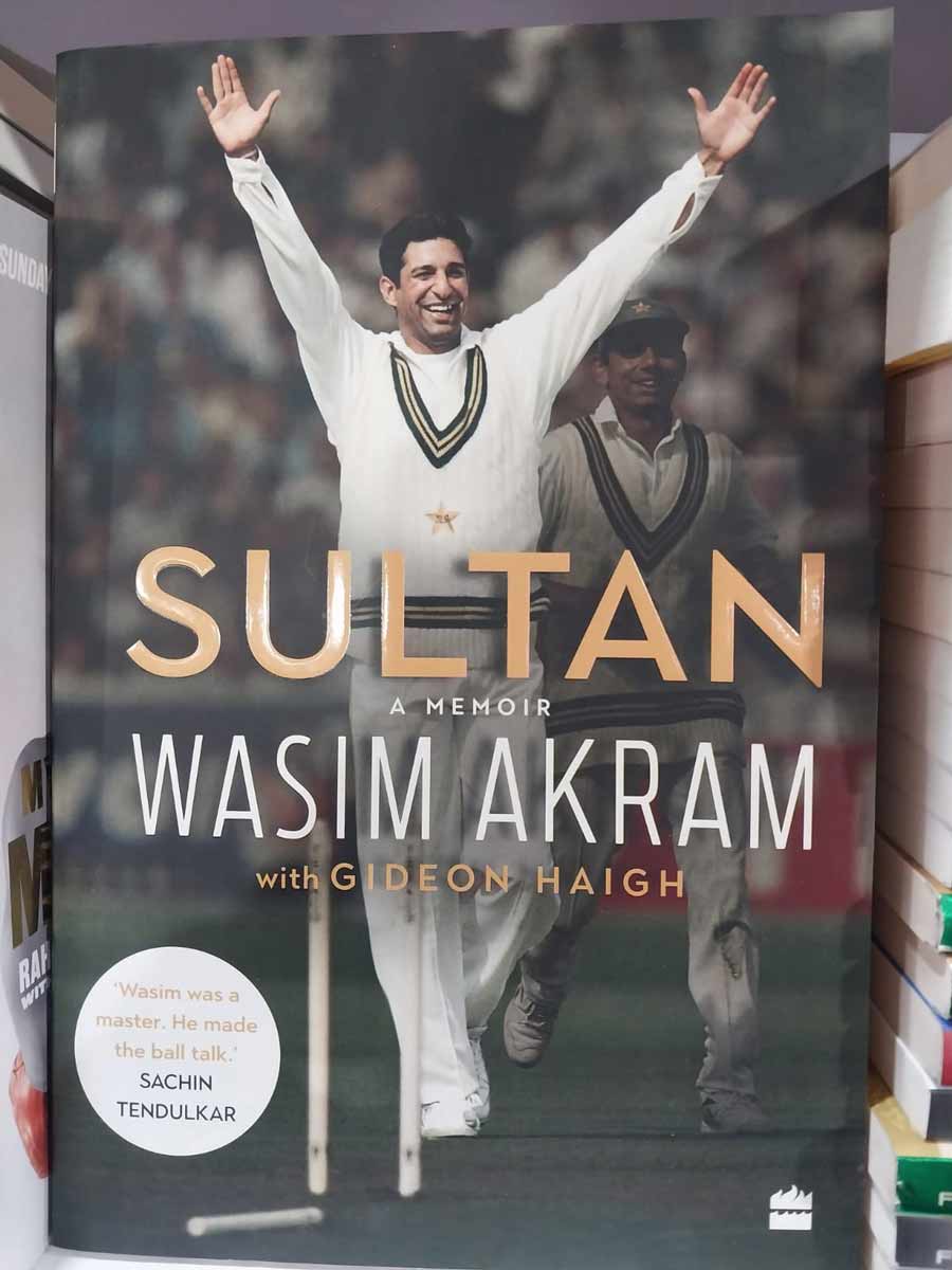 ‘Sultan-A Memoir’ by Wasim Akram: Published by HarperCollins in December 2022, ‘Sultan’ sheds light on the personal and professional life of Wasim Akram, a legendary fast-paced left-arm bowler. This autobiographical read is a first-person account of his 20-year-long international cricket career. It is available for Rs 699 at the HarperCollins Stall No. 5 inside Hall 1 at the Boimela Prangan, Salt Lake