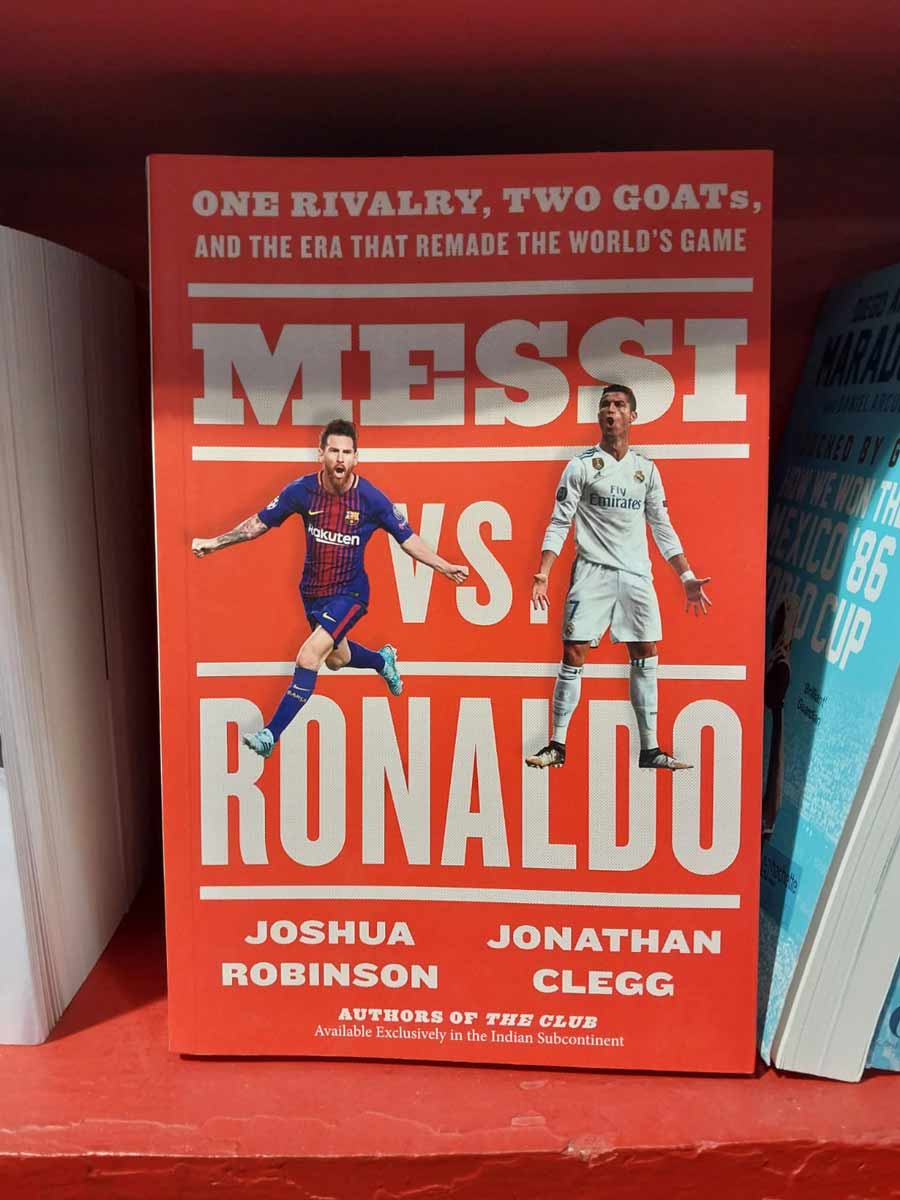 ‘Messi Vs Ronaldo’ by Jonathan Clegg and Joshua Robinson: As the Fifa World Cup 2022 fandom took centrestage in November 2022, two Wall Street Journal reporters Jonathan Clegg and Joshua Robinson, released ‘Messi Vs Ronaldo.’ The book gives readers a detailed understanding of two of soccer's greatest players Lionel Messi and Cristiano Ronaldo. The HarperCollins published book can be picked up for Rs 599 at Hall 1 Stall No. 24