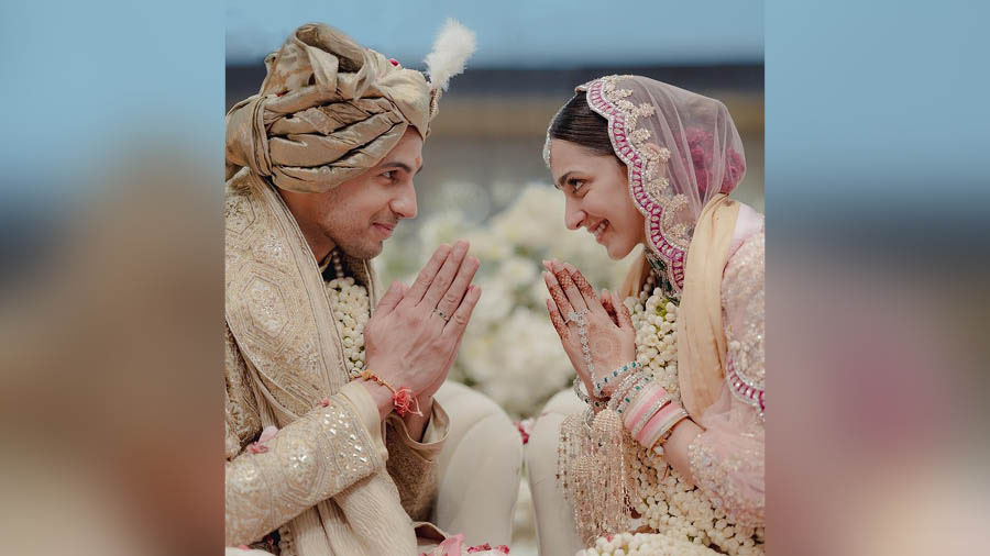 Photo of Happy south Indian bride posing