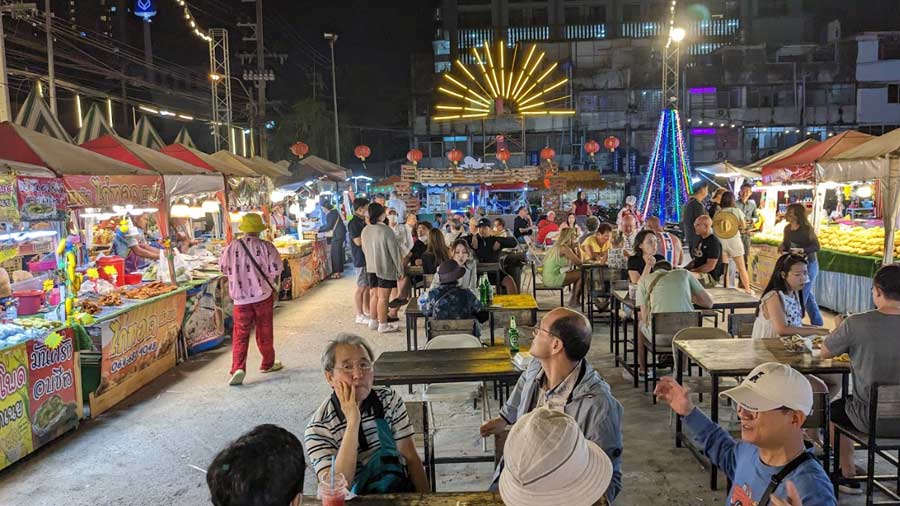 Food market at Pattaya