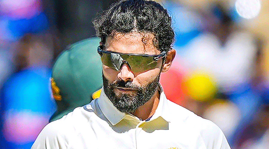 Ravindra Jadeja on Saturday.