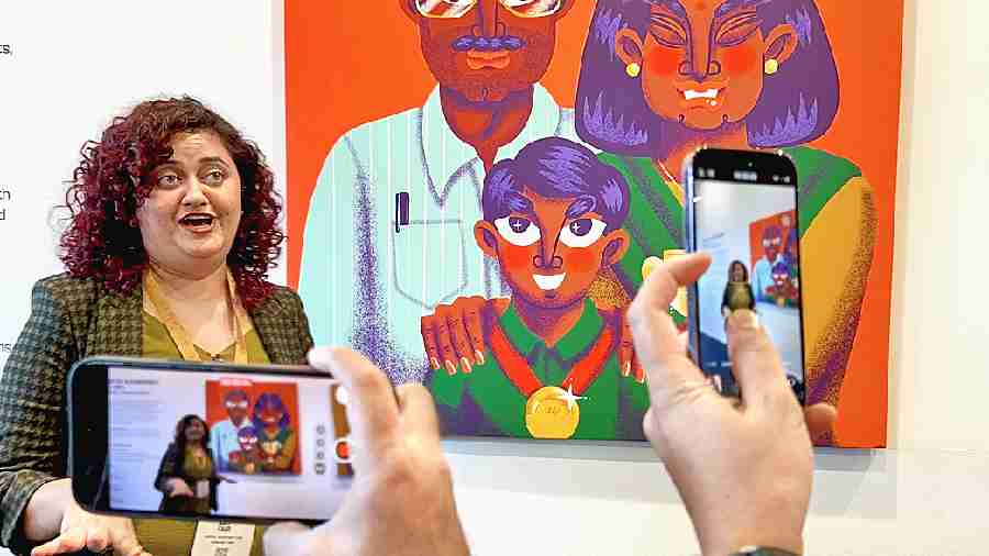 Illustrator Mira Felicia Malhotra's project is ‘Log Kya Kahenge’