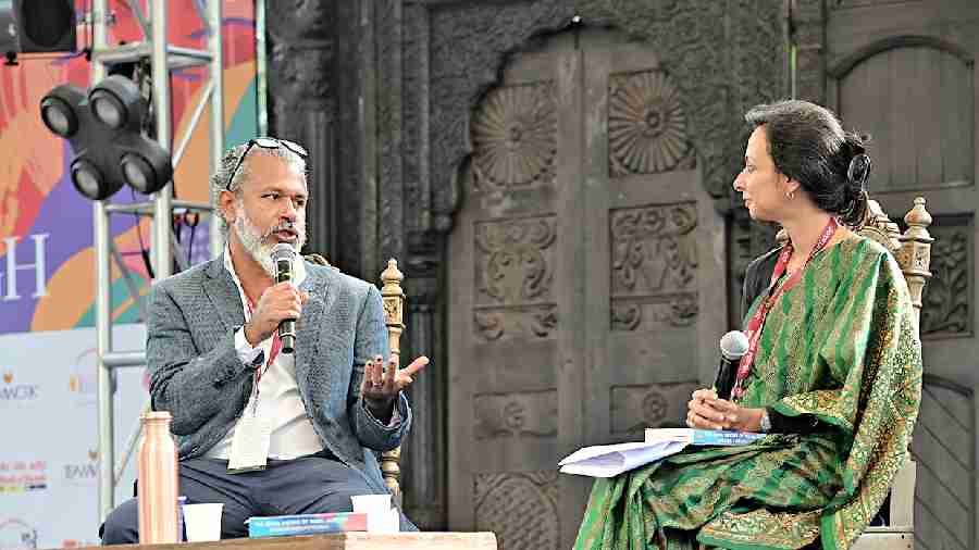 The third day of the festival featured Booker Prize-winning Sri Lankan author Shehan Karunatilaka in conversation with writer Nandini Nair. In the context of his novel The Seven Moons of Maali Almeida’s inspiration from demons, bhoot-pretand rebirth, Karunatilaka said, “... and then I thought... what if I write from the ghost’s point of view and it took me to this idea of what if Sri Lanka’s dead could speak....”