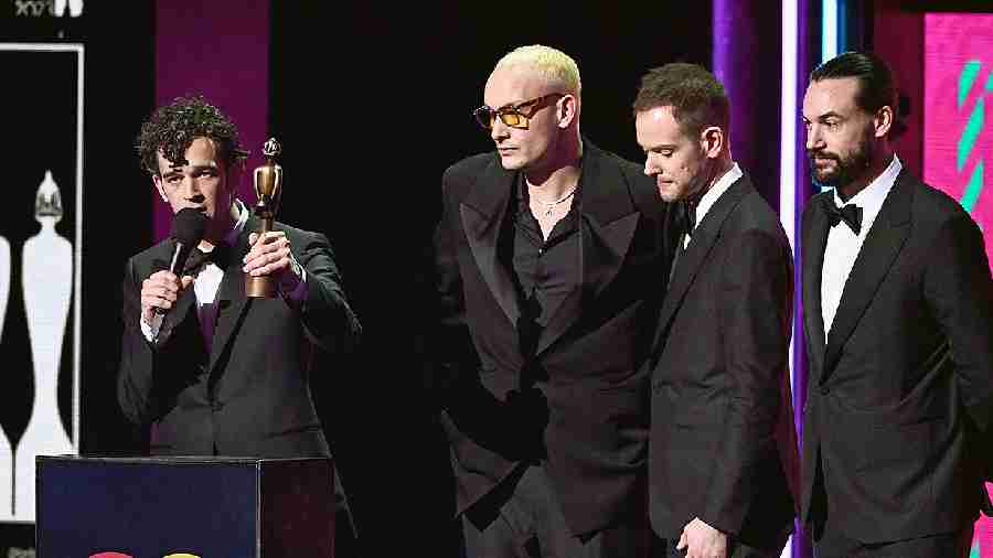 1975 took home the award for Best Alternative/ Rock Act beating Arctic Monkeys, Nova Twins, Tom Grennan and Wet Leg to it.