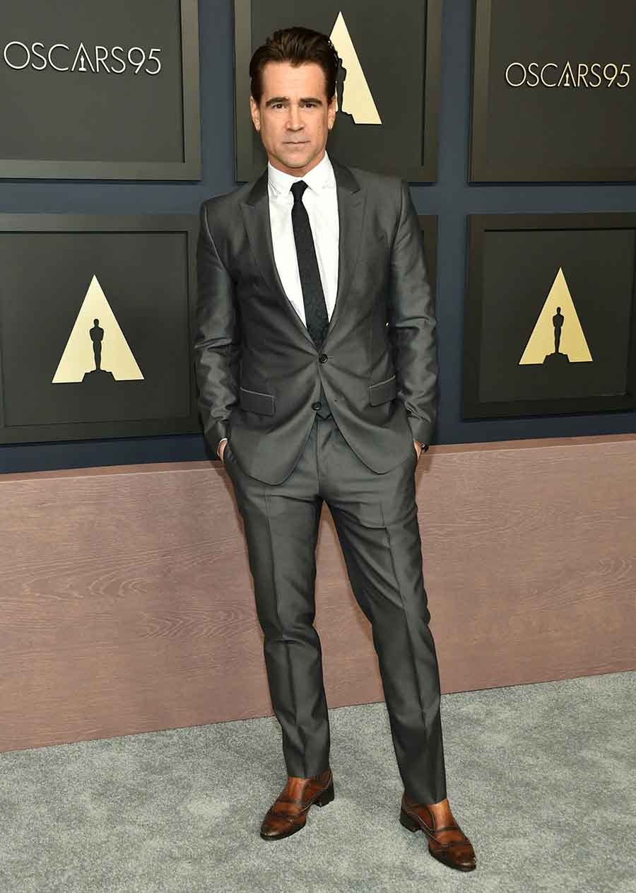 Colin Farrell has been nominated in the Best Actor category for his role in Martin McDonagh’s black tragicomedy film The Banshees of Inisherin. 