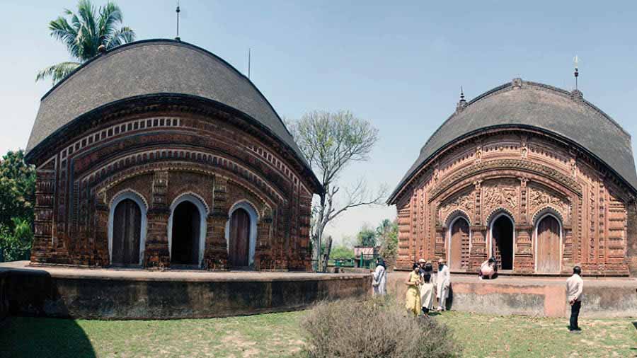 Char Bangla Temple at Baranagar