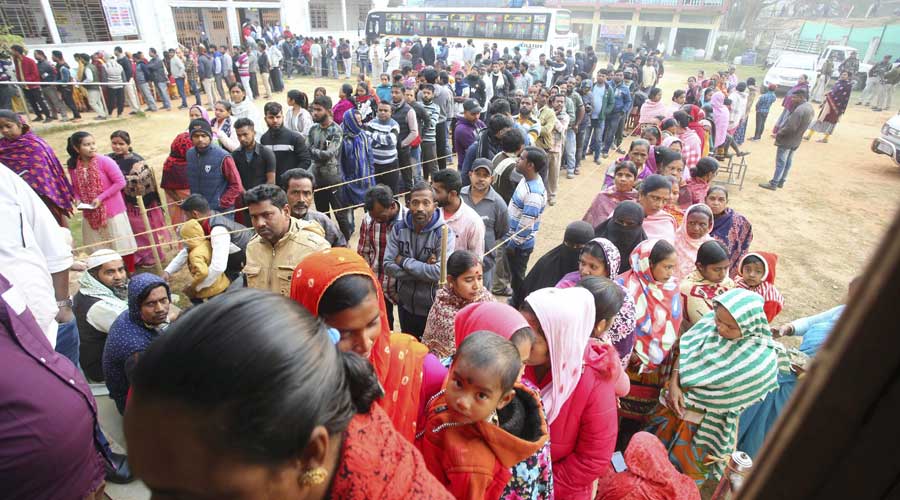 Tripura Assembly Elections 2023 - Polling underway in Tripura amid tight security; 259 candidates in fray - Telegraph India
